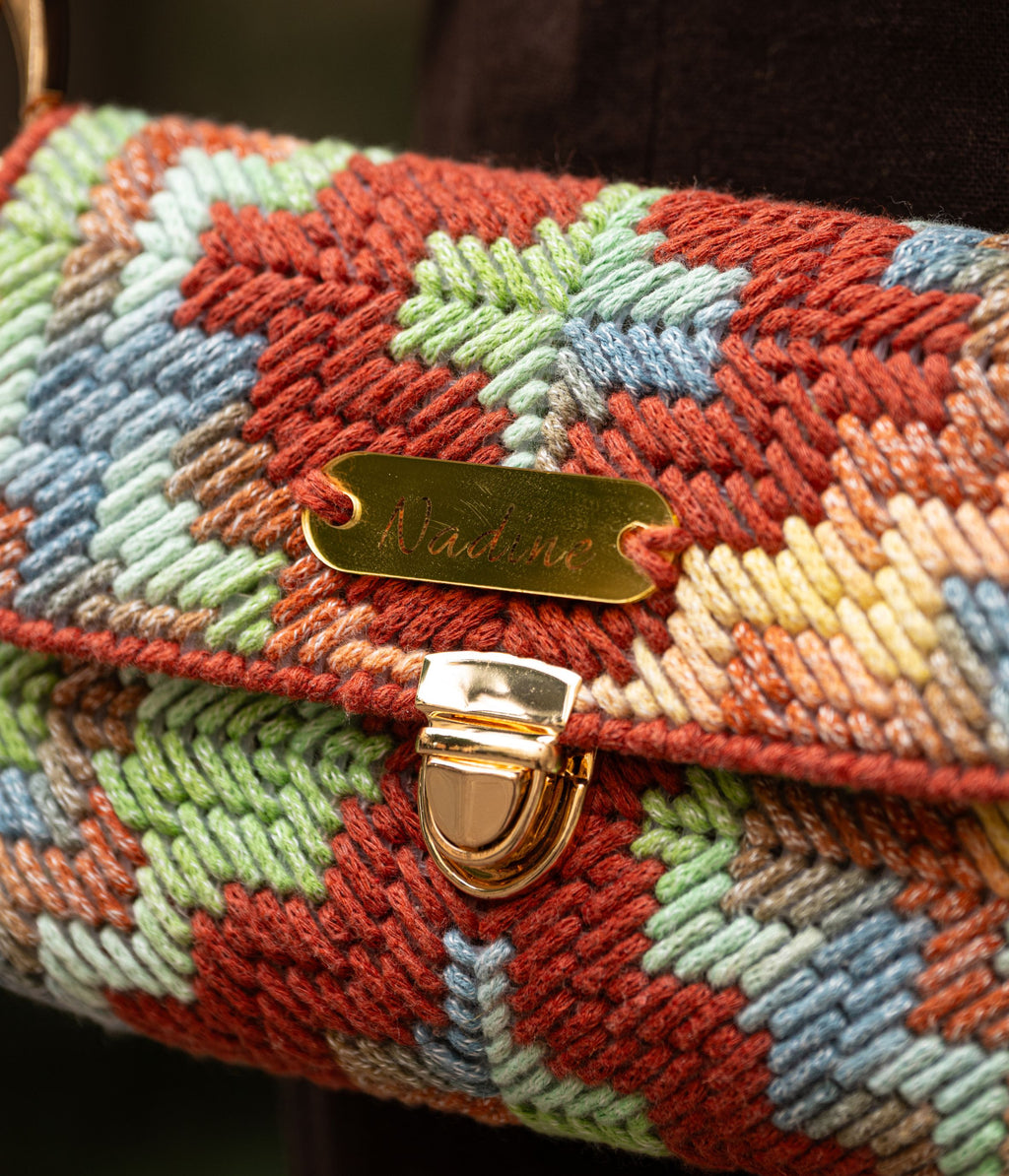 Sac en crochet rigide petit format